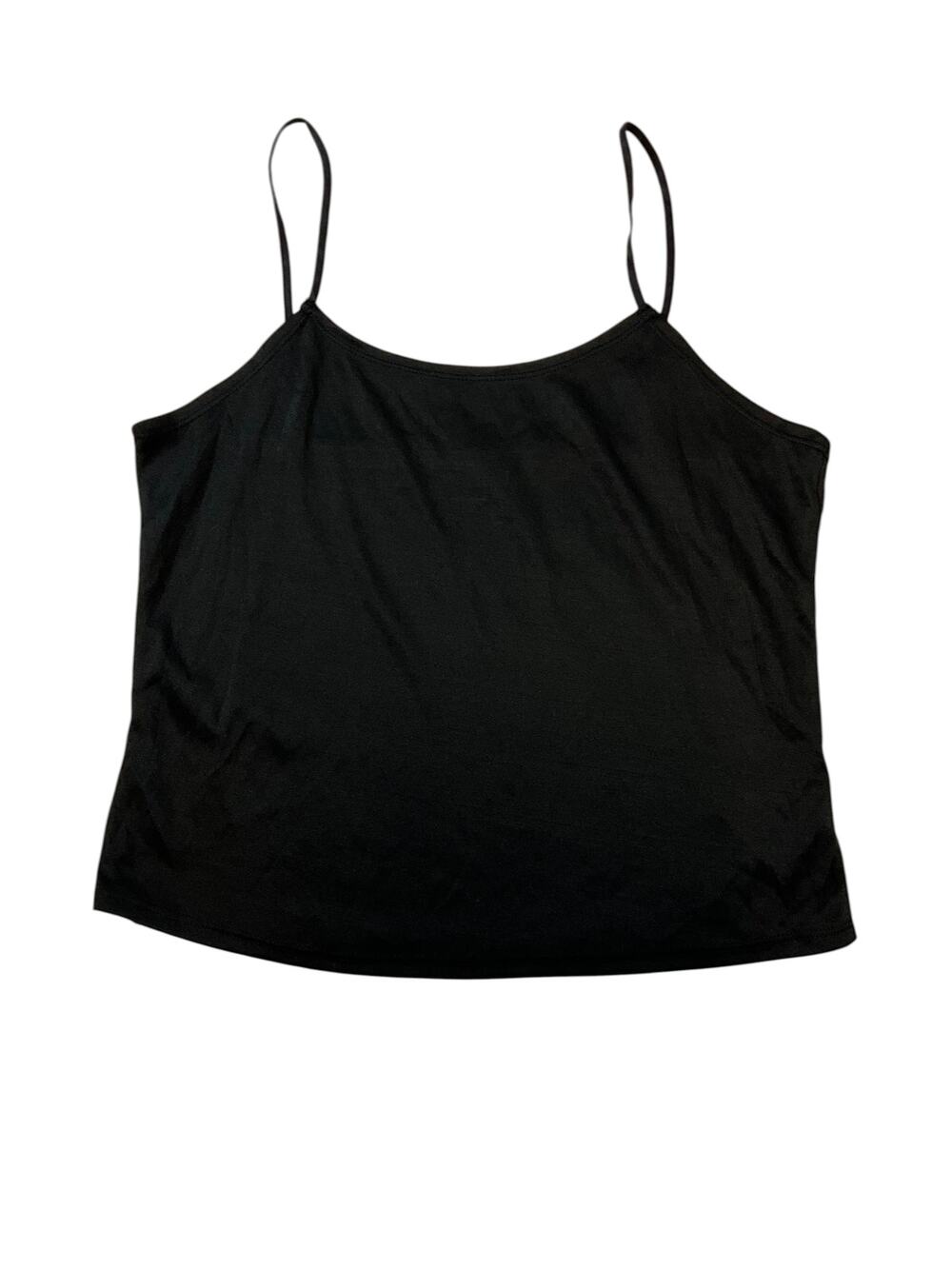 Nicole Miller Women’s Small Black Spaghetti Strap Camisole Tank Top